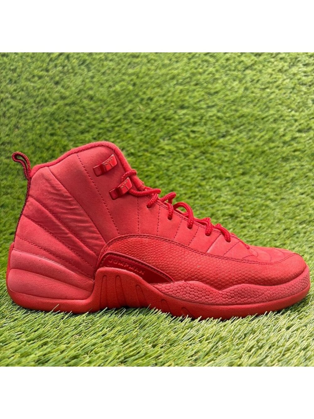 Nike Air Jordan 12 Mid Retro GS Gym Red Boys Size 7Y Basketball Shoes Sneakers